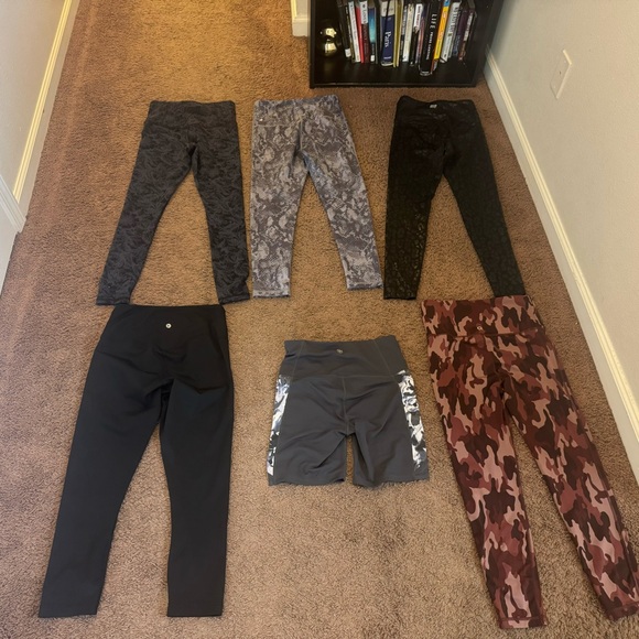 LOT OF 6 Leggings Shorts High Rise Athleta Elation Gap Eclipse Zella Gaiam S - Picture 13 of 13